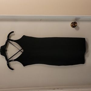 Halara V-neck criss cross back dress